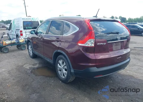 2012 Honda Cr-V Ex-L from USA, damaged, VIN 5J6RM3H73CL042741